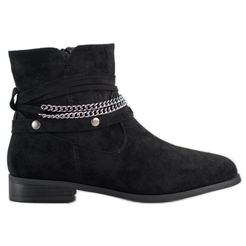 Cm Paris Vaqueras con una cadena decorativa negro
