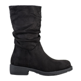 Lovery Botas altas negras negro