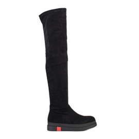 Gogo Botas de plataforma de moda negro