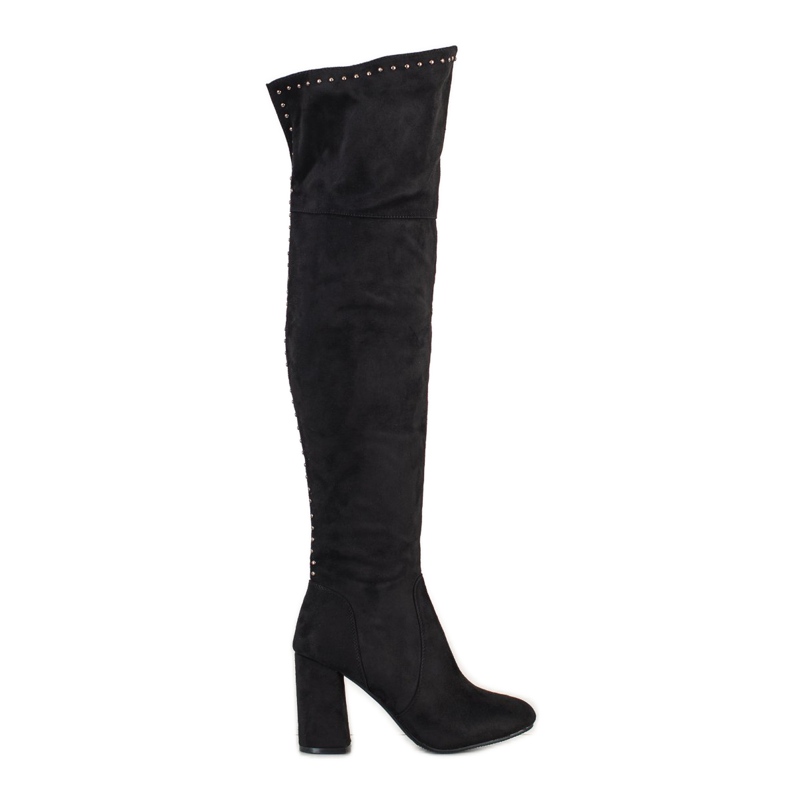 Balada Botas elegantes por encima de la rodilla negro