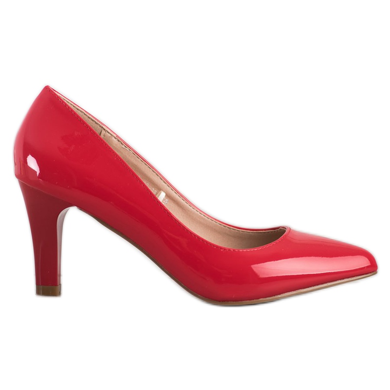 Goodin Bombas lacadas rojo