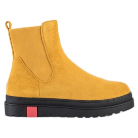 Seastar Botas en la plataforma multicolor amarillo