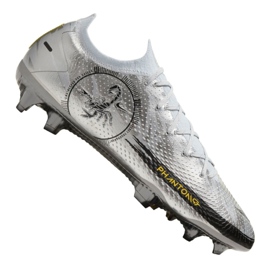 Calzado de fútbol Nike Phantom Gt Elite Se Fg M CT2156-001 multicolor plata