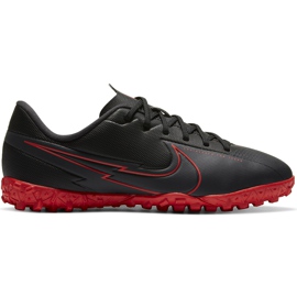 Calzado de fútbol Nike Mercurial Vapor 13 Academy Tf Junior AT8145 060 negro, rojo negro