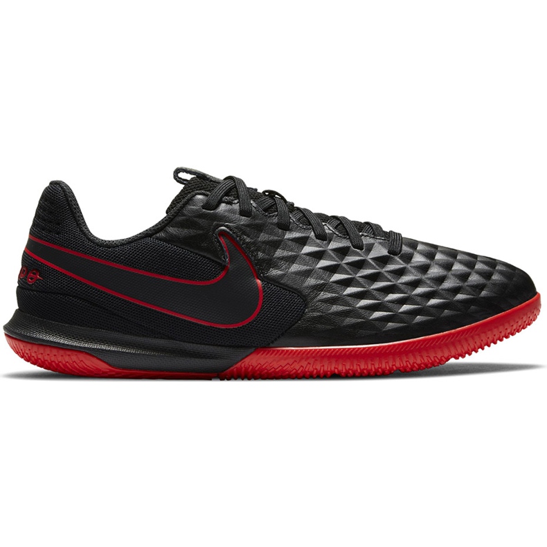 Calzado de fútbol Nike Tiempo Legend 8 Academy Ic Junior AT5735 060 negro, rojo negro