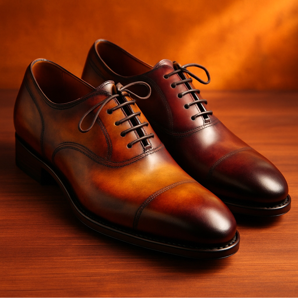 Patinar zapatos: el arte del color único