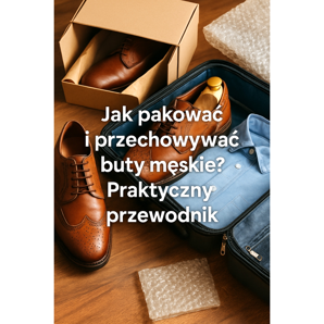 ¿Cómo empacar y guardar zapatos de hombre? una guia practica