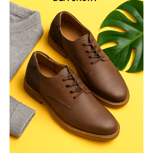 Zapatos de hombre veganos: alternativas éticas al cuero