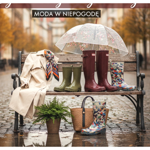 Botas de agua y botas de lluvia con estilo: ¿cómo lucir a la moda cuando hace mal tiempo?