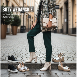 Zapatos veganos: calzado de moda sin piel animal.