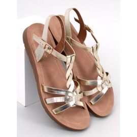 Sandalias mujer Aguilera Gold dorado 1