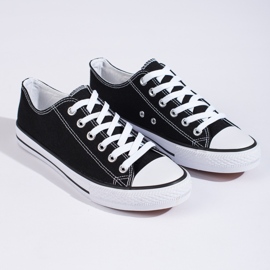 Vico Zapatillas negras de hombre negro 1