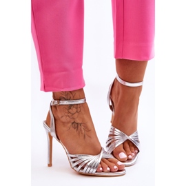 Sandalias Mujer Plata My Darling 1 Sandalias Mujer Plata My Darling 1