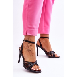 Sandalias Mujer Tacón Alto Negro My Darling 2 Sandalias Mujer Tacón Alto Negro My Darling 2