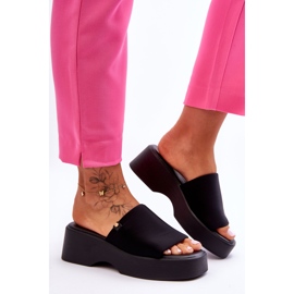 Zapatillas Mujer Plataforma Negro Carmela 2