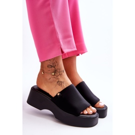Zapatillas Mujer Plataforma Negro Carmela 3