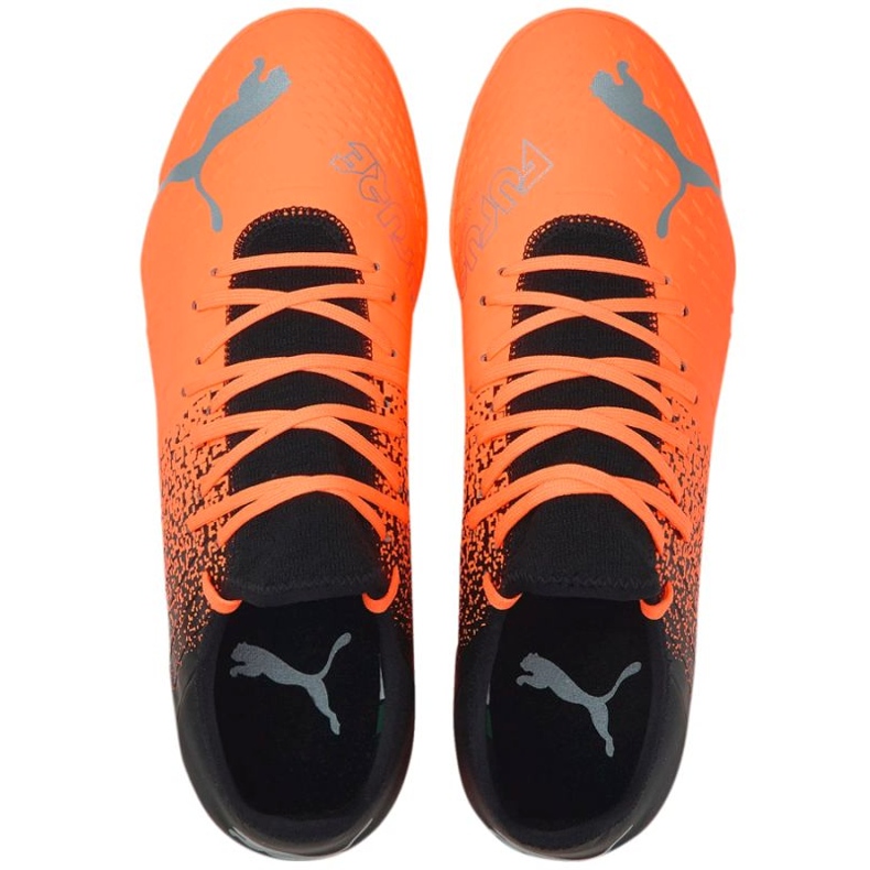 Botas de fútbol Puma Futuro Z 4.3 Tt M 106770 01 naranjas y rojos 3