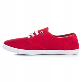 Zapatillas New Age con cordones rojo 4