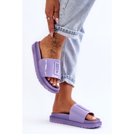 Pantuflas Mujer Big Star JJ274A304 Violeta 4