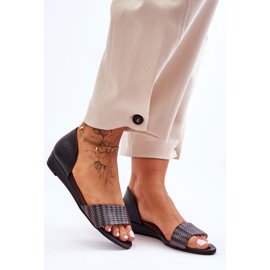 Sandalias Cuero Maciejka 1971-65 Negro 6