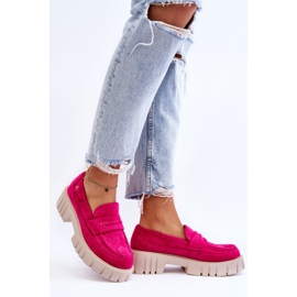 Slip-on Mujer Ante Fucsia Fiorell rosado 6