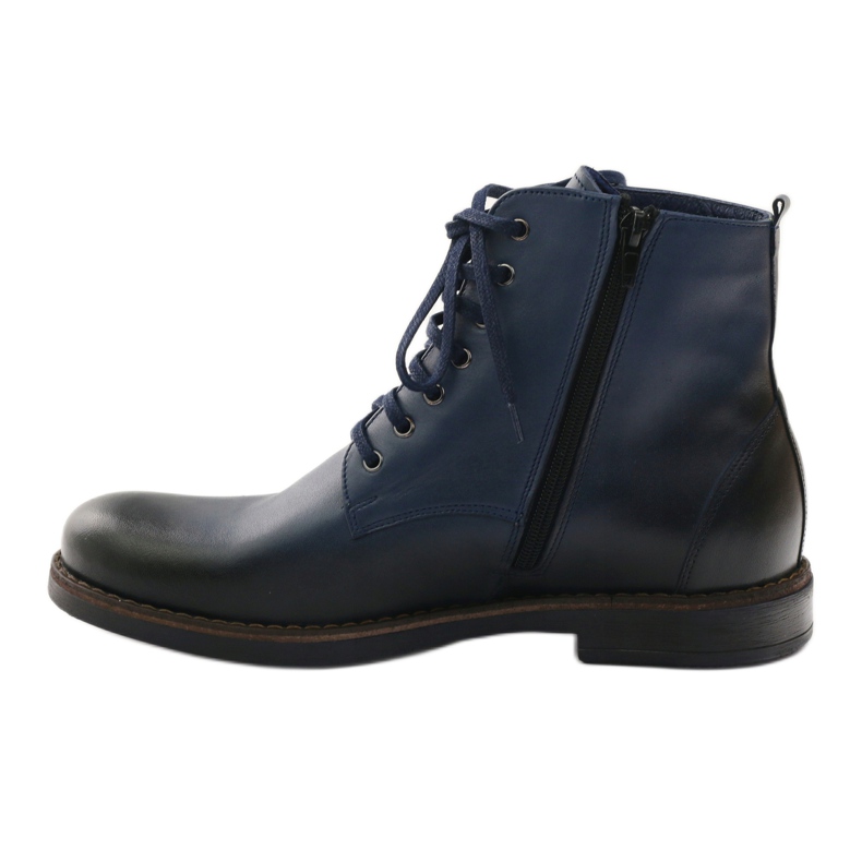 Botas con cremallera Nikopol 660 azul marino 2