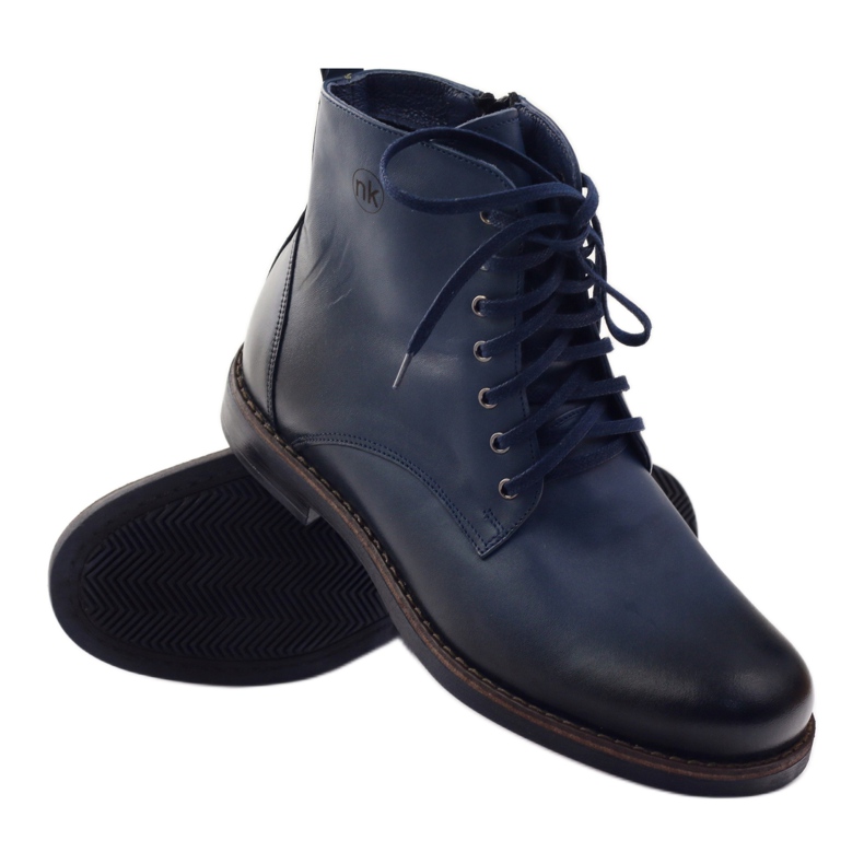 Botas con cremallera Nikopol 660 azul marino 3