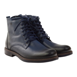 Botas con cremallera Nikopol 660 azul marino 4
