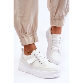 Zapatillas Deportivas Clásicas Mujer Blanco Ronesha 1