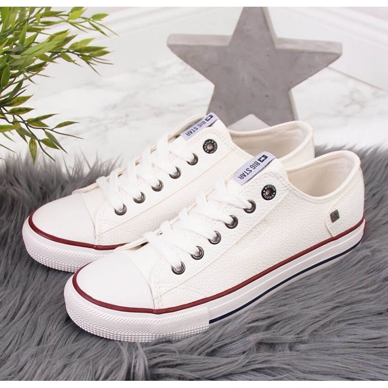 Zapatos, zapatillas Big Star W II274001 INT1555A blanco 1