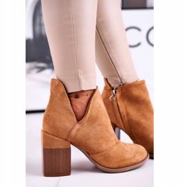 Bella Paris Botas de Mujer en Tacón Camel Cut Meliori marrón 4 Bella Paris Botas de Mujer en Tacón Camel Cut Meliori marrón 4