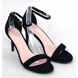 Sandalias tacón negro Michelle 1