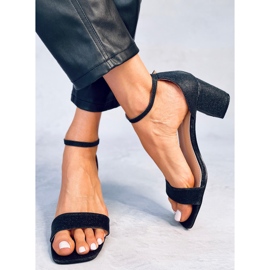 Sandalias de tacón Meghan Black negro 2