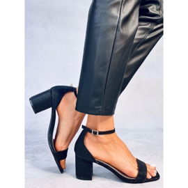 Sandalias de tacón Meghan Black negro 3