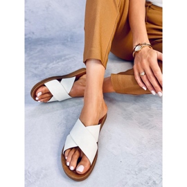 Pantuflas de mujer Ryan White blanco 5