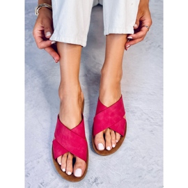 Chanclas mujer Ryan Fucsia rosado 5
