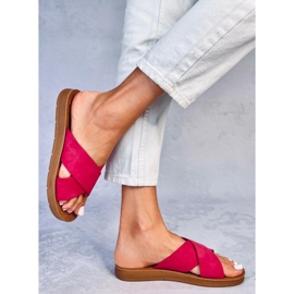 Chanclas mujer Ryan Fucsia rosado 3