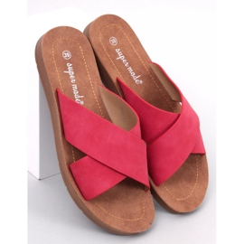 Chanclas mujer Ryan Fucsia rosa 1