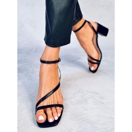 Sandalias de tacón Theresa Black negro 4