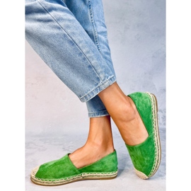 Alpargatas con aberturas Phair Green verde 4