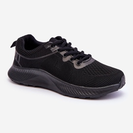 WR1 Zapatillas Deportivas Clásicas De Mujer Con Cordones Negro Darla 1