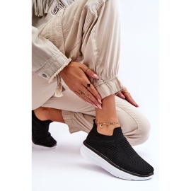 WR1 Zapatillas Deportivas Sin Cordones Mujer Negras Ferive negro 9