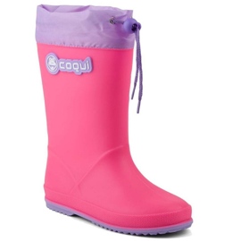 Botas de agua Coqui Rainy Collar 8509-100-3602 rosa 1