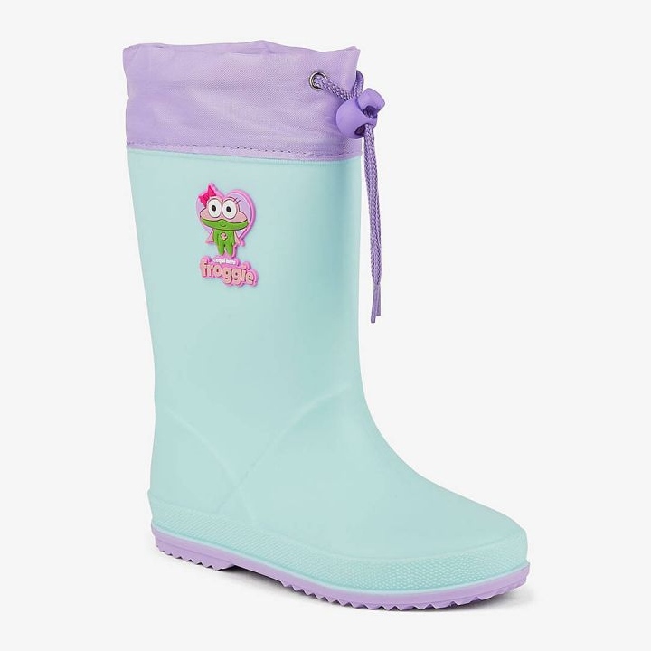 Botas de agua Coqui Rainy Collar 8508-637-4402 verde 1