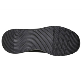 Skechers Memory Foam Bobs Squad Chaos Zapatos W 117209 Bbk negro 3