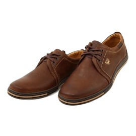 Polbut Zapatos hombre piel 343 DK.Camel marrón 2 Polbut Zapatos hombre piel 343 DK.Camel marrón 2