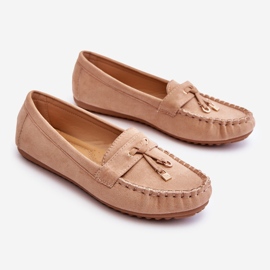 PS1 Mocasín Clásico Ante Beige Oscuro Good Time 3