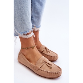 PS1 Mocasín Clásico Ante Beige Oscuro Good Time 9