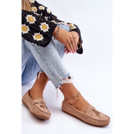PS1 Mocasín Clásico Ante Beige Oscuro Good Time 10