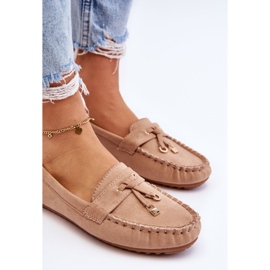 PS1 Mocasín Clásico Ante Beige Oscuro Good Time 8